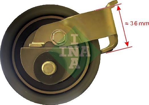 INA 531 0500 20 - Tensioner Pulley, timing belt www.autospares.lv