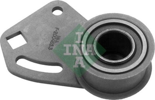 INA 531 0160 10 - Spriegotājrullītis, Gāzu sadales mehānisma piedziņas siksna www.autospares.lv