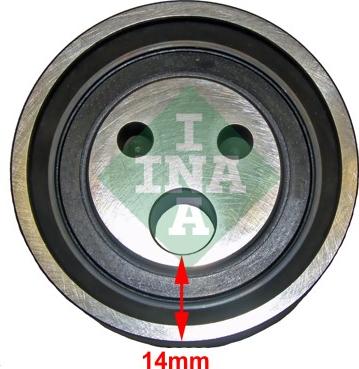 INA 531 0818 10 - Tensioner Pulley, timing belt www.autospares.lv