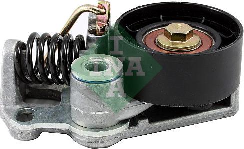 INA 531 0817 10 - Spriegotājrullītis, Gāzu sadales mehānisma piedziņas siksna www.autospares.lv