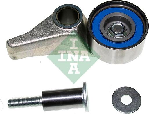 INA 531 0834 10 - Spriegotājrullītis, Gāzu sadales mehānisma piedziņas siksna www.autospares.lv