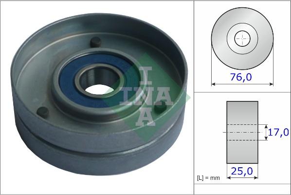 INA 531 0751 30 - Parazīt / Vadrullītis, Ķīļrievu siksna autospares.lv