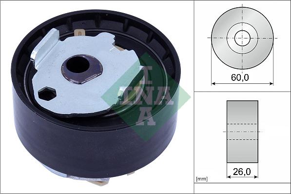 INA 531 1022 10 - Tensioner Pulley, timing belt www.autospares.lv