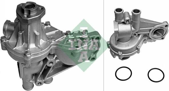 INA 538 0340 10 - Water Pump www.autospares.lv