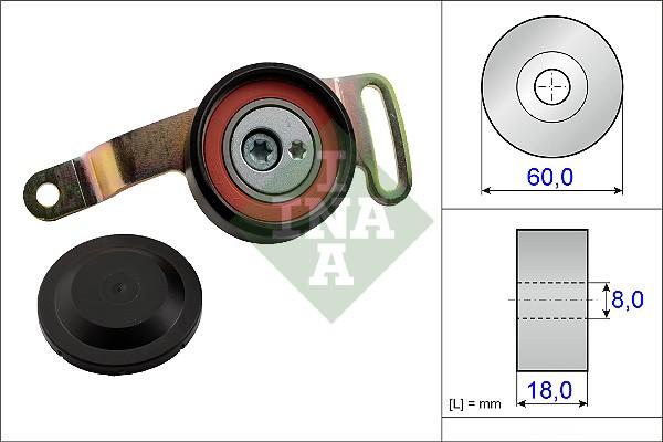 INA 533 0078 10 - Натяжитель, поликлиновый ремень www.autospares.lv