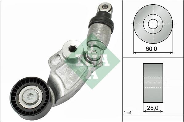 INA 533 0128 10 - Натяжитель, поликлиновый ремень www.autospares.lv