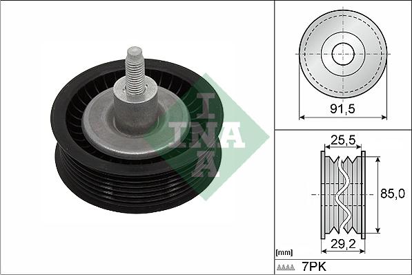 INA 532 0909 10 - Parazīt / Vadrullītis, Ķīļrievu siksna www.autospares.lv