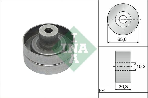 INA 532 0910 10 - Parazīt / Vadrullītis, Ķīļrievu siksna autospares.lv