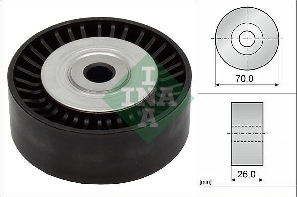 INA 532 0533 10 - Parazīt / Vadrullītis, Ķīļrievu siksna autospares.lv