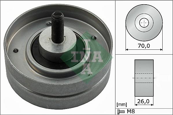 INA 532 0524 10 - Parazīt / Vadrullītis, Ķīļrievu siksna www.autospares.lv