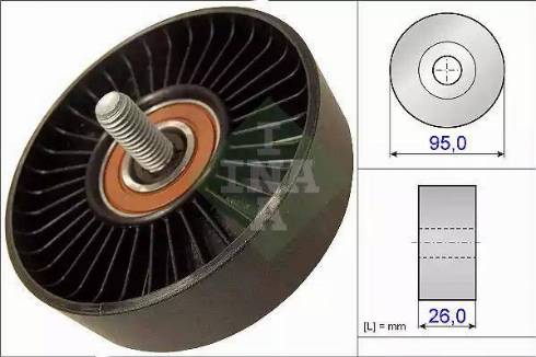 INA 532 0644 10 - Parazīt / Vadrullītis, Ķīļrievu siksna autospares.lv