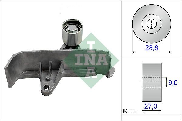 INA 532 0601 10 - Направляющий ролик, зубчатый ремень ГРМ www.autospares.lv