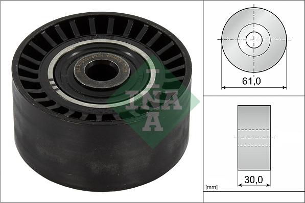 INA 532 0624 10 - Deflection / Guide Pulley, timing belt www.autospares.lv