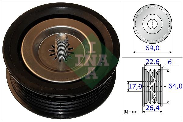 INA 532 0671 10 - Parazīt / Vadrullītis, Ķīļrievu siksna www.autospares.lv