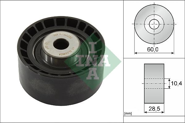 INA 532 0016 10 - Parazīt / Vadrullītis, Ķīļrievu siksna www.autospares.lv