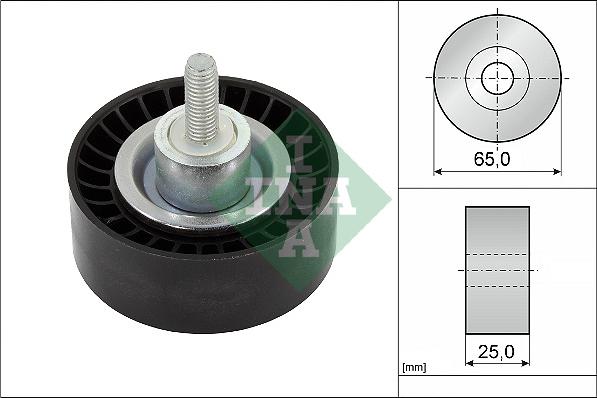 INA 532 0886 10 - Parazīt / Vadrullītis, Ķīļrievu siksna www.autospares.lv