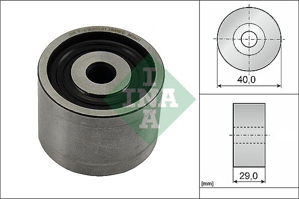 INA 532 0828 10 - Parazīt / Vadrullītis, Zobsiksna www.autospares.lv