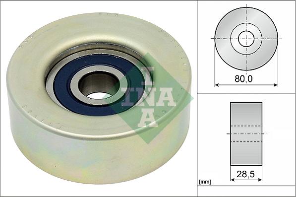 INA 532 0873 20 - Parazīt / Vadrullītis, Ķīļrievu siksna www.autospares.lv