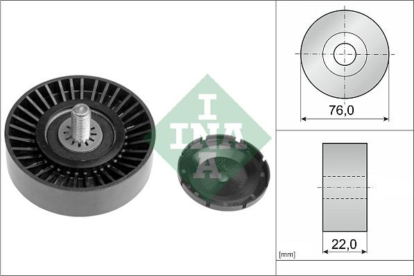 INA 532 0323 10 - Parazīt / Vadrullītis, Ķīļrievu siksna autospares.lv