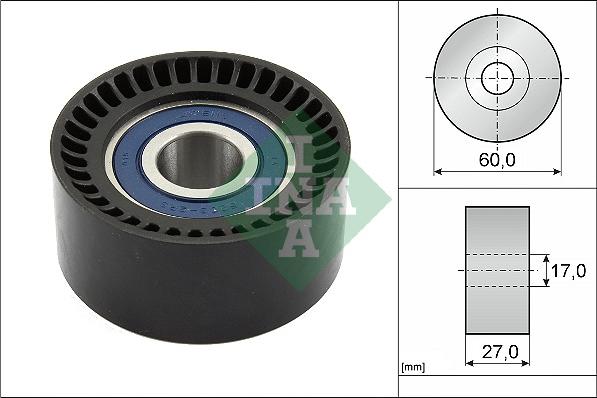 INA 532 0747 10 - Parazīt / Vadrullītis, Zobsiksna www.autospares.lv