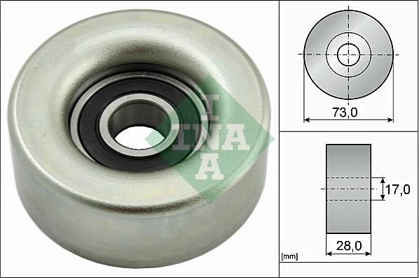 INA 532 0783 10 - Parazīt / Vadrullītis, Ķīļrievu siksna www.autospares.lv