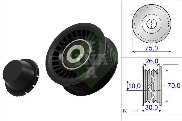 INA 532 0723 10 - Parazīt / Vadrullītis, Ķīļrievu siksna autospares.lv