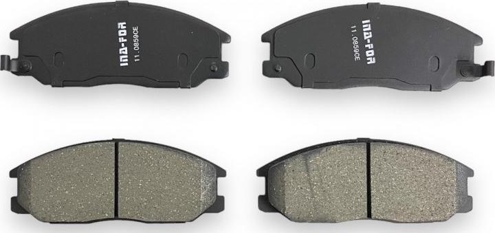 INA-FOR INF11.0859 - Brake Pad Set, disc brake www.autospares.lv