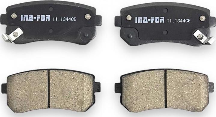 INA-FOR INF11.1344 - Brake Pad Set, disc brake www.autospares.lv