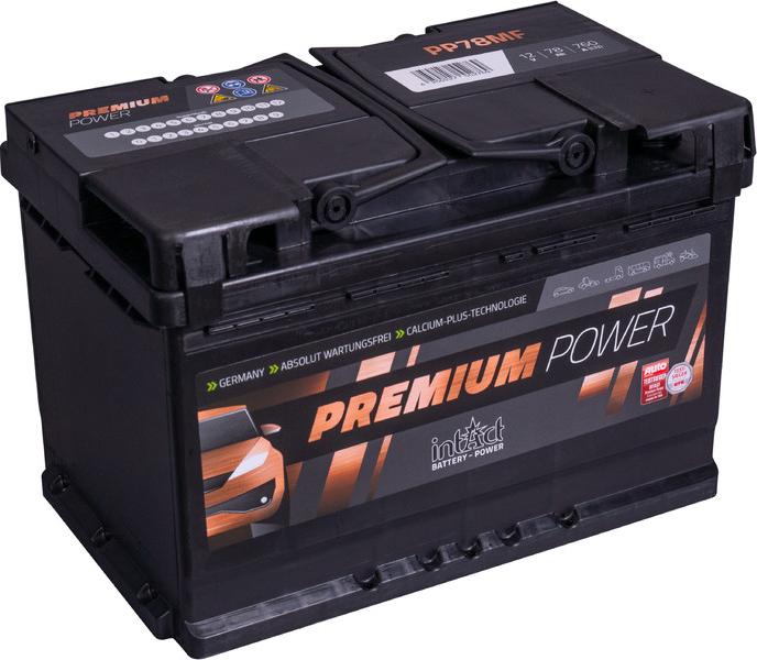 INTACT PP78MF - Starter Battery www.autospares.lv