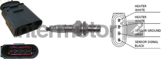 INTERMOTOR 64608 - Lambda Sensor www.autospares.lv