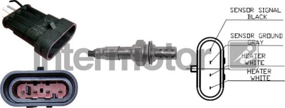 INTERMOTOR 64156 - Lambda Sensor www.autospares.lv