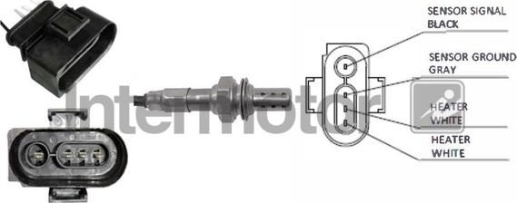 INTERMOTOR 64117 - Лямбда-зонд, датчик кислорода www.autospares.lv