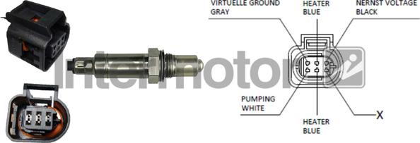 INTERMOTOR 65170 - Lambda zonde autospares.lv