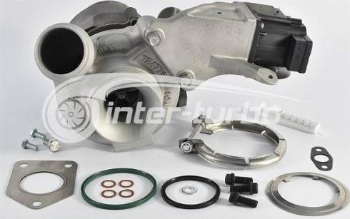 INTER-TURBO IT-49135-05850 - Турбина, компрессор www.autospares.lv