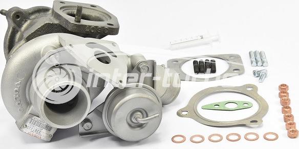 INTER-TURBO IT-49377-06201 - Турбина, компрессор www.autospares.lv