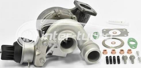 INTER-TURBO IT-49377-07511 - Турбина, компрессор www.autospares.lv