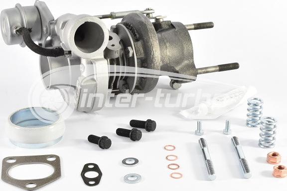 INTER-TURBO IT465555 - Турбина, компрессор www.autospares.lv