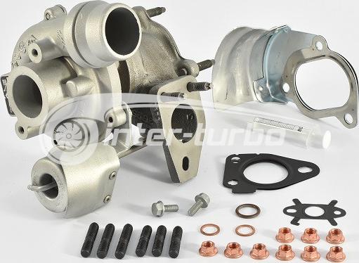 INTER-TURBO IT-54359700028 - Турбина, компрессор www.autospares.lv