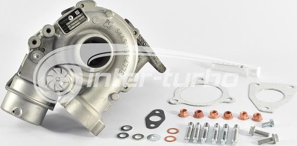 INTER-TURBO IT54389700001 - Турбина, компрессор www.autospares.lv