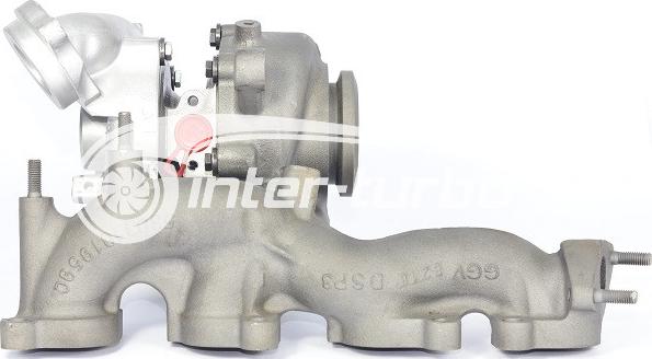 INTER-TURBO IT-53039700205 - Турбина, компрессор www.autospares.lv