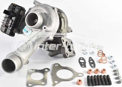 INTER-TURBO IT-53039700210 - Турбина, компрессор www.autospares.lv