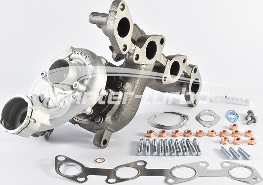 INTER-TURBO IT-756062 - Турбина, компрессор www.autospares.lv