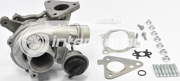 INTER-TURBO IT-757349 - Турбина, компрессор www.autospares.lv