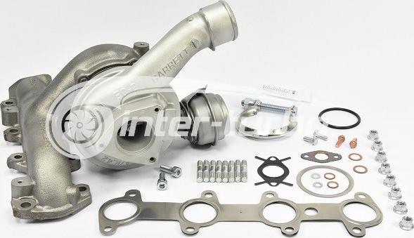 INTER-TURBO IT-760822 - Турбина, компрессор www.autospares.lv