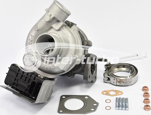 INTER-TURBO IT-763147 - Турбина, компрессор www.autospares.lv