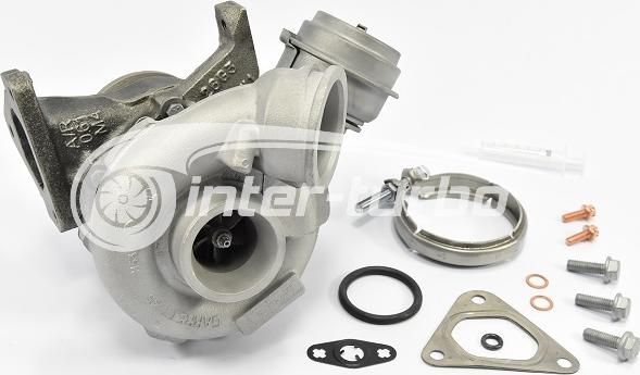 INTER-TURBO IT-709836 - Турбина, компрессор www.autospares.lv