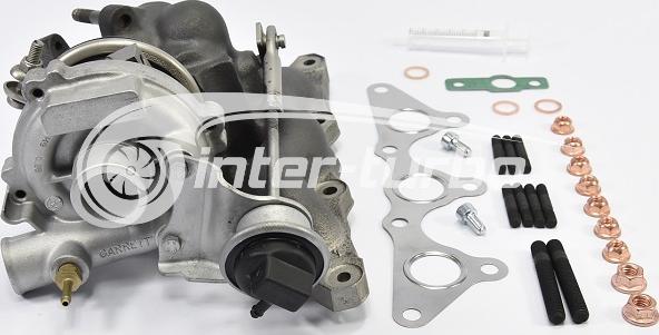 INTER-TURBO IT-708837 - Турбина, компрессор www.autospares.lv