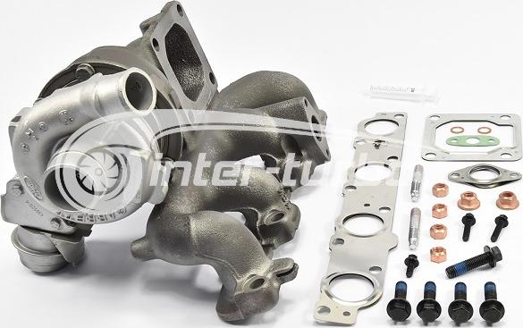 INTER-TURBO IT-714467 - Турбина, компрессор www.autospares.lv