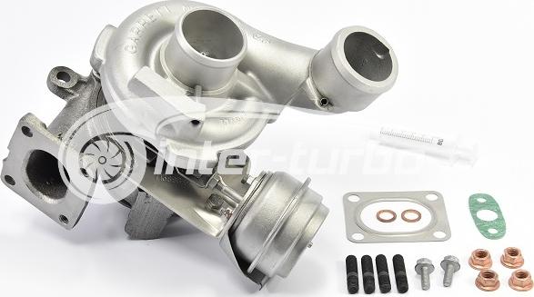 INTER-TURBO IT-712766 - Турбина, компрессор www.autospares.lv