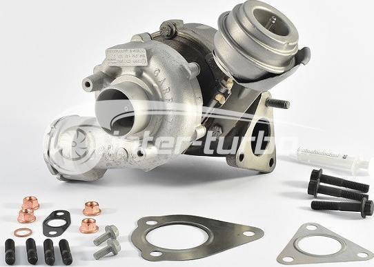 INTER-TURBO IT-717858 - Турбина, компрессор www.autospares.lv